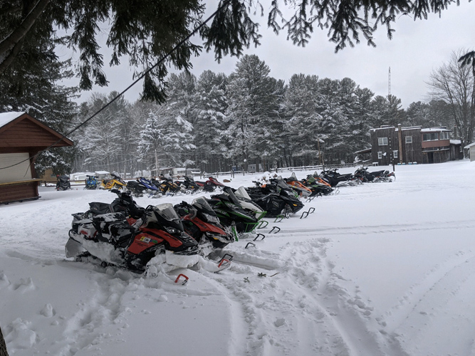 Snowmobiling in PA Snow_Black Forest Inn