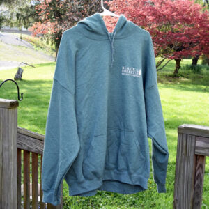 BFI Hooded Sweatshirt Adult Front 2024_Black Forest Inn