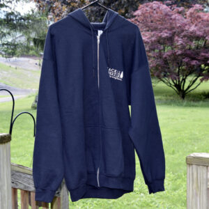 ATV Long Sleeve Full Zip Jacket Adult Front_Black Forest Inn