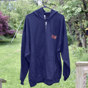 BFI Bar Long Sleeve Full Zip Jacket Adult Front_Black Forest Inn