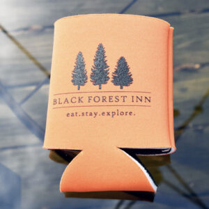 BFI Orange Koozie_Black Forest Inn