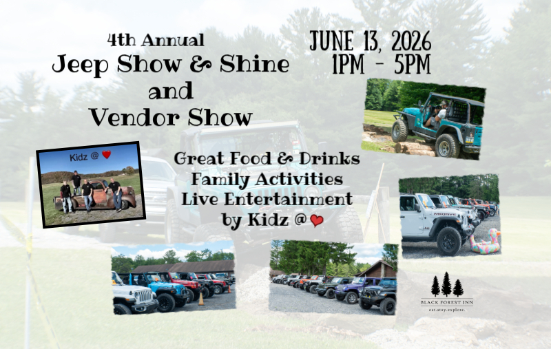 Jeep Show & Shine and Vendor Show – 2026