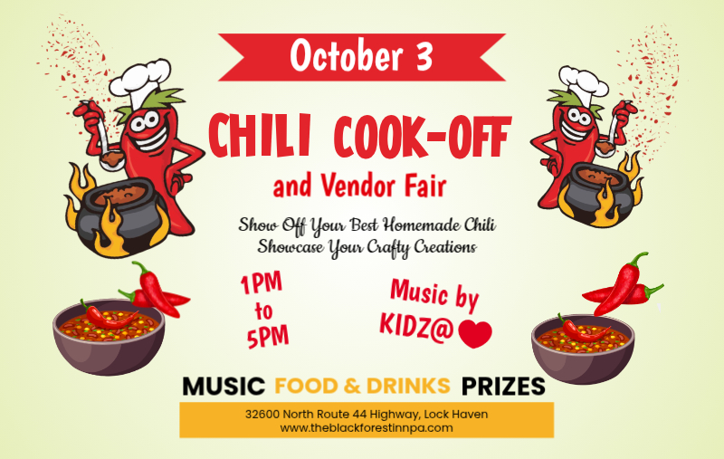 Chili Cook-Off and Vendor Fair – 2026